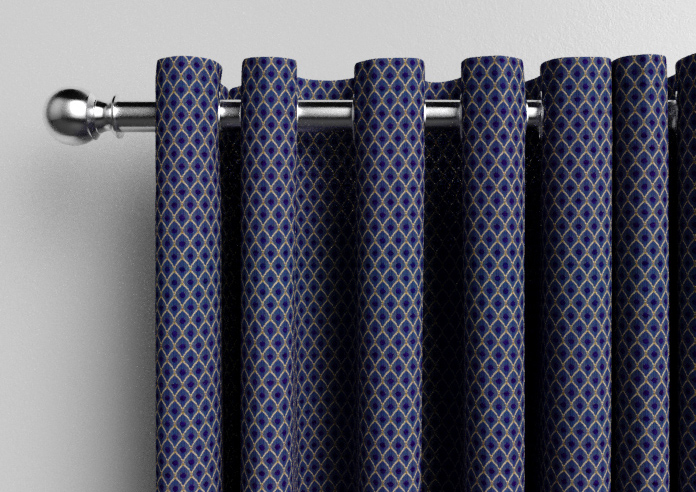 Sicily, Blue - Made to Measure Curtains - Image 12